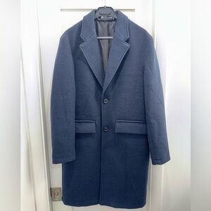 Small Zara coat , blue color